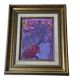 Abstract painting signed Bernard Ledain (1944-2024), mixed media on