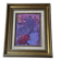 Abstract painting signed Bernard Ledain (1944-2024), mixed media on