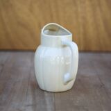 Pitcher la Sainte Uzienne Suze, cream ceramic pitcher, water pitcher