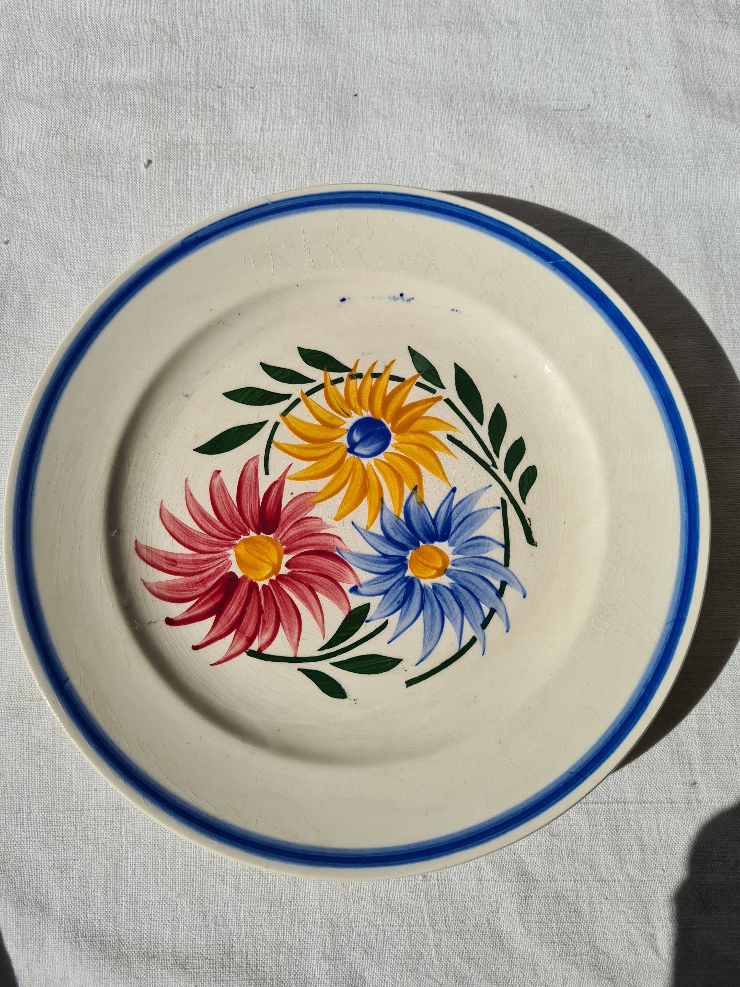 Serie dessert plates Sarreguemines