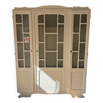 Glass-fronted Parisian wardrobe