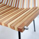 "Slats" chair in the style of Mod. 218 by Dirk Van Sliedregt for Rohé