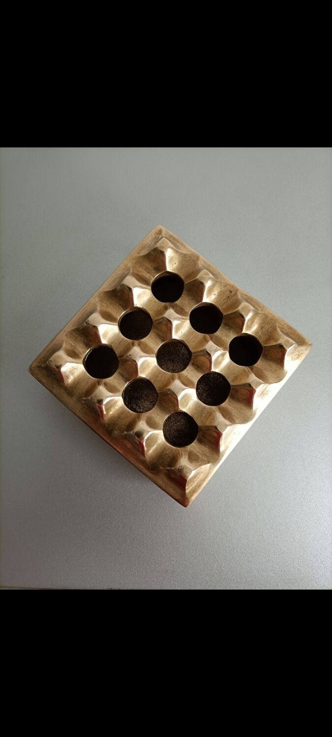 Ashtray ultima brass year 70