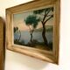 Antique oil painting from the first half of the 20th century