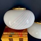 Paire d’appliques Murano