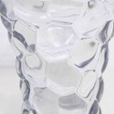 Crystal "honeycomb" vase P.D'Avesn