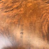 Round side table