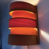 Scandinavian Modern Pine Wall Light by Hans Agne Jakobsson for Markaryd, Sw