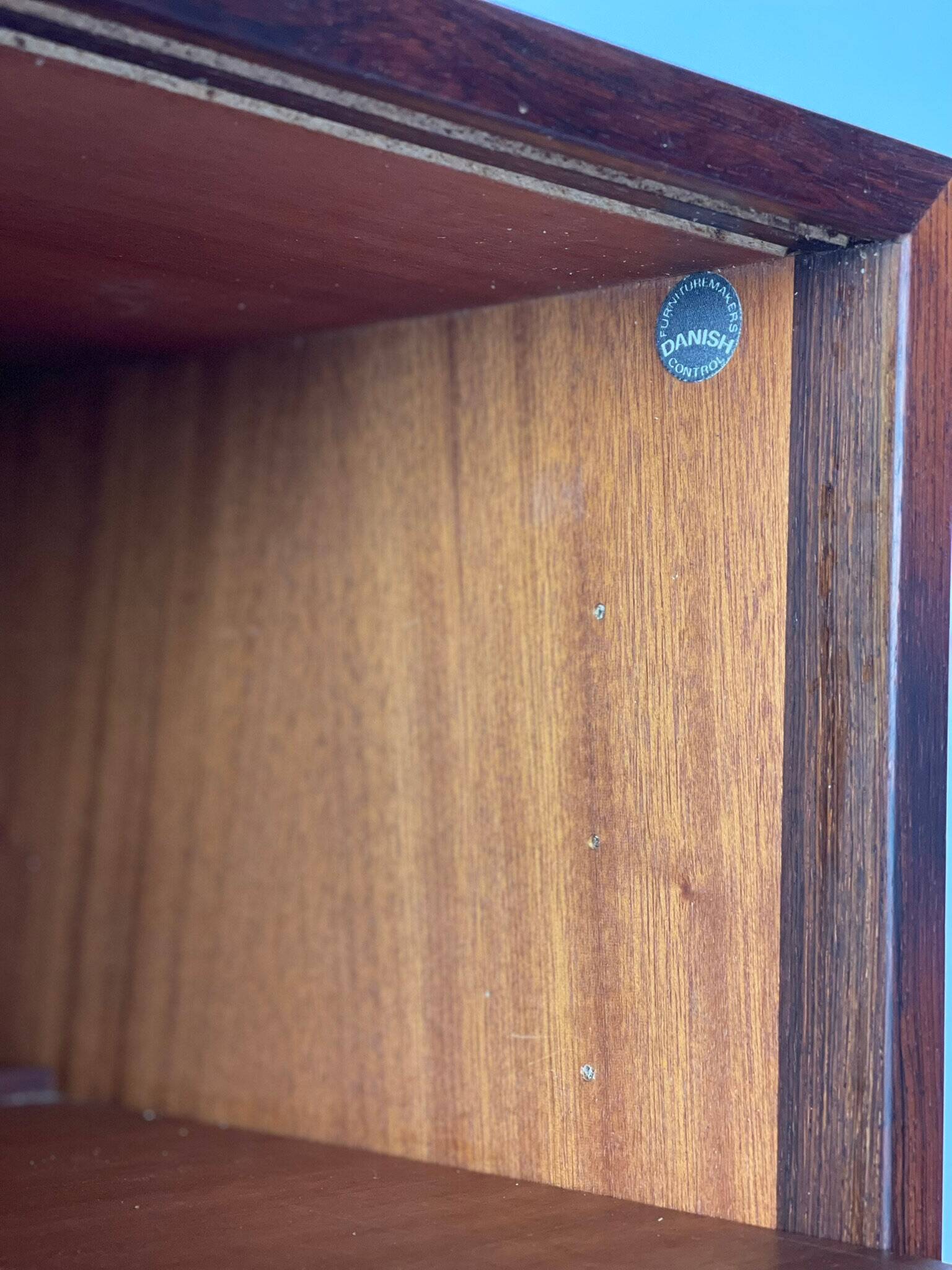 Buffet scandinave en palissandre année 60