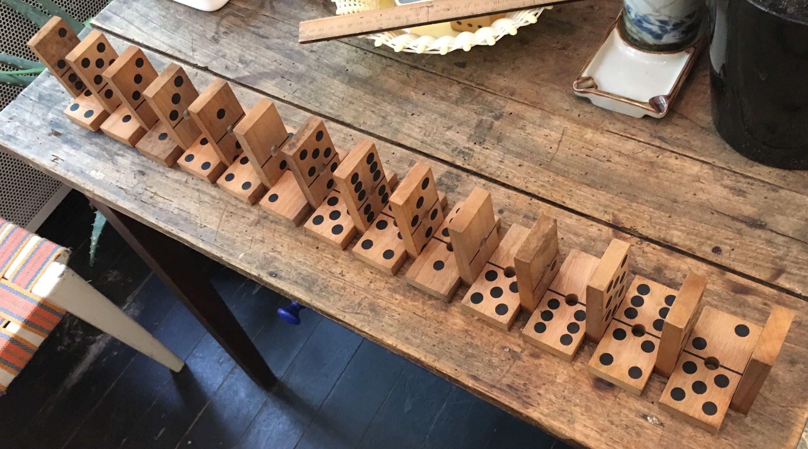 Domino en bois