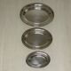 Set of 3 Walker & Hall Sheffield silver plated dishes 1930