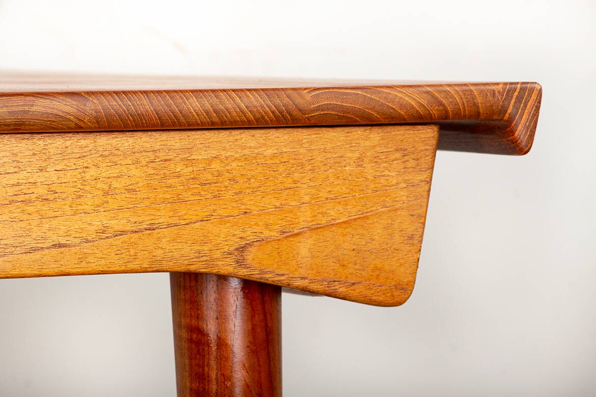 Large table, 290 cm, in teak by Peter Hvidt and Orla Molggard-Nielsen 1955