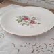 Round porcelain dish from gien france model pompadour