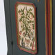 Rustic Farmhouse Folk Art Painted Bridal Cabinet
