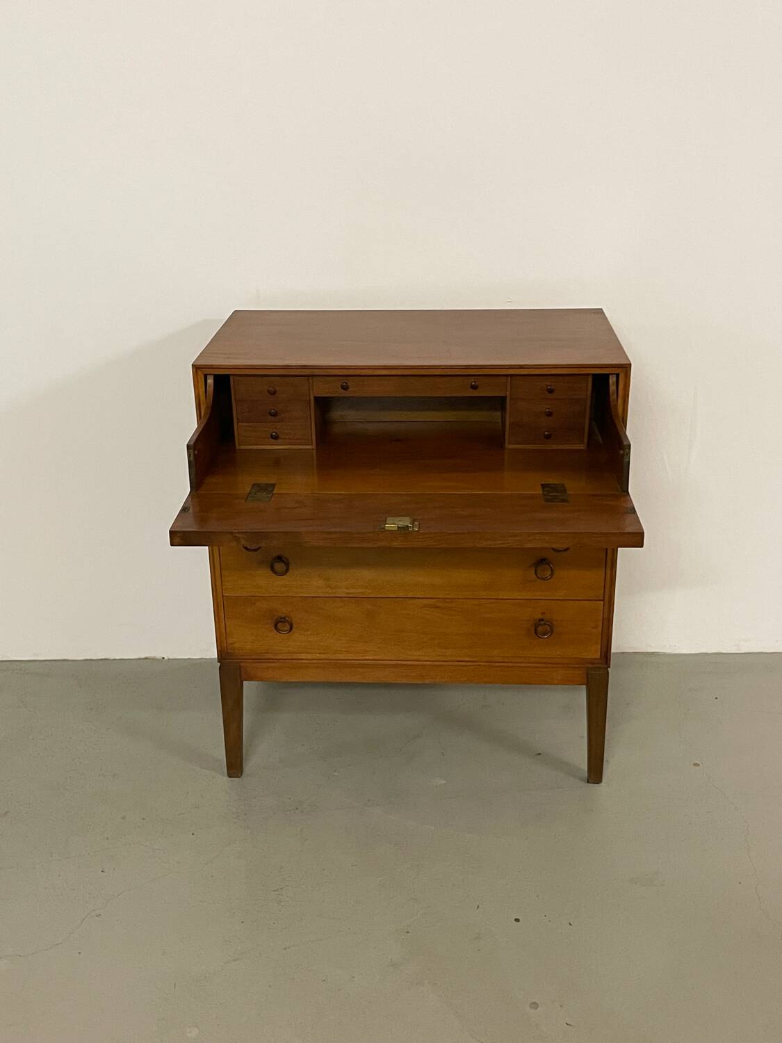 Danish Chest of Drawers Vanity by Peter Hvidt 1950s