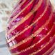 Murano glass table lamp in Ruby color, Rigadin, Italy 1950