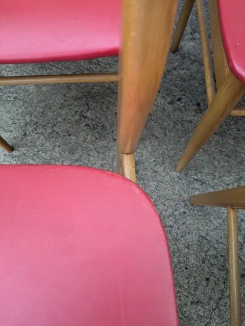 Pair of Scandinavian style chairs