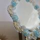 Venetian mirror made of Murano glass, for standing or hanging, 1950.