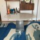 Round dining table by Luigi Saccardo for Maison Jansen / 70s