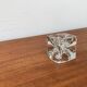 German glass cube ice candle holder by Peill & Putzler, 1970s.
