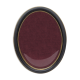 Napoleon III bulging oval frame