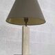 Vintage marble and brass lamp