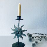 Sun candle holder