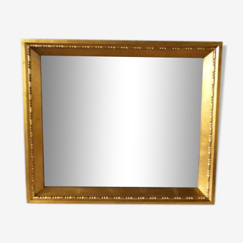 Golden mirror 79x59cm