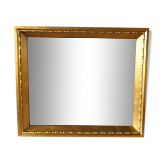 Golden mirror 79x59cm