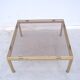 Brass coffee table by Guy Lefevre for Maison Jansen, 1960
