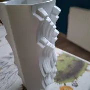 Vintage vase "Archais" in biscuit porcelain – Heinrich Fuchs for H
