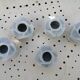 Lot de 5 bougeoirs forme fleur rose