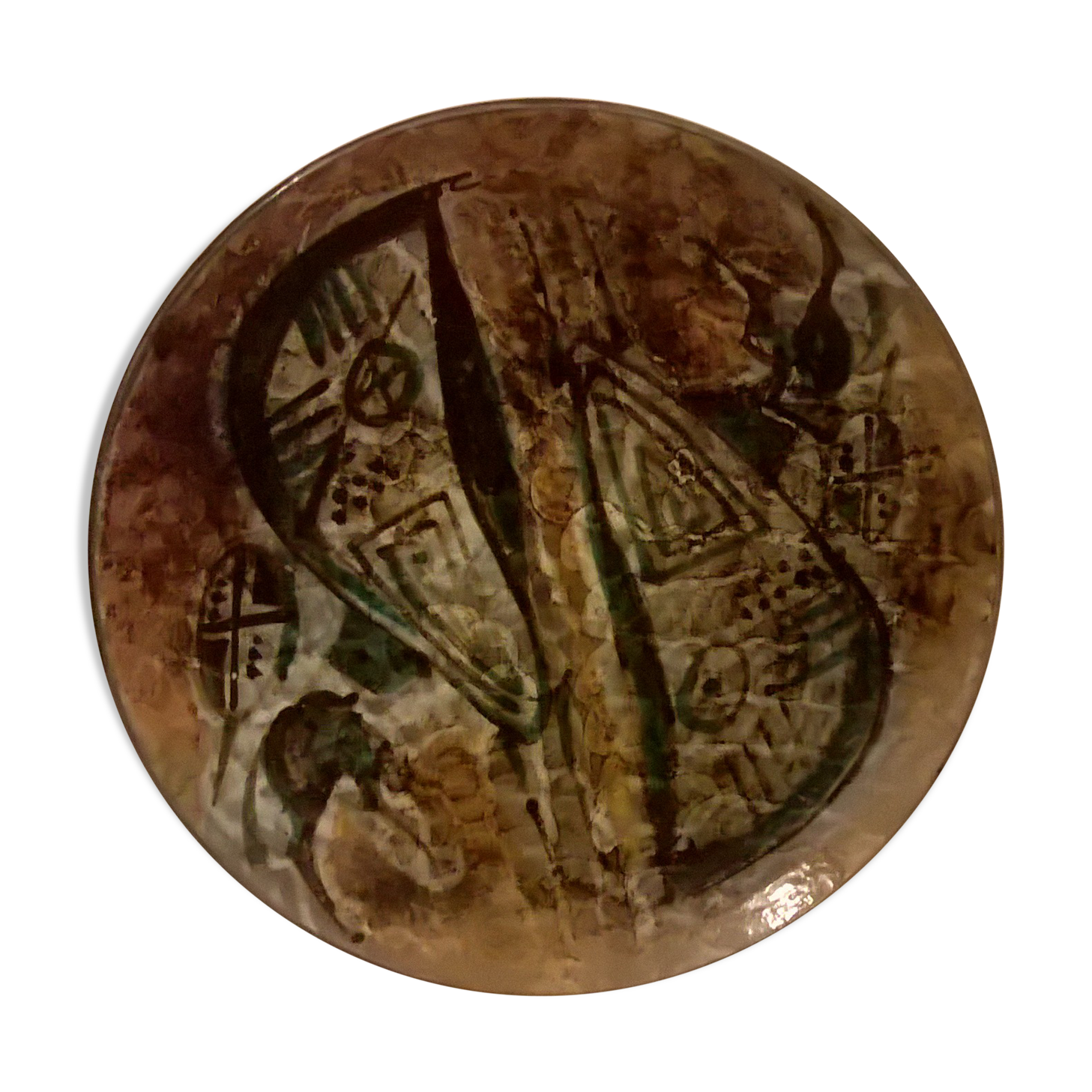 Joel Baudouin's large dish 1959