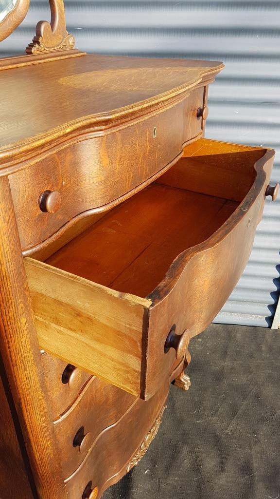 English dresser dresser dresser with psyche georgian style for cloakroom