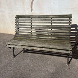 Vintage garden bench for 2 people