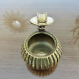 Brass pocket ashtray 60s 70s