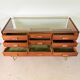 Vintage displaycabinet with 15 drawers, HAKA Ladenmöbel