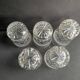 5 Whiskey glasses – Cut crystal