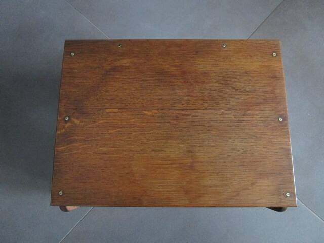 Oak office sorter/antique mail rack
