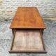 Farm table a drawer