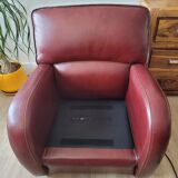 Leather armchair