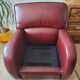 Fauteuil cuir