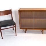 Low library, 1960s teak display case