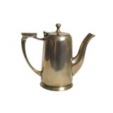 Old brass teapot