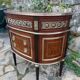 Louis XVI style mahogany and gilded bronze chest of drawers, 20th century