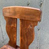 Pair of chairs made of vintage wood