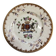 Assiette en Porcelaine Samson Armorié Blason