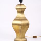 Neoclassical brass lamp large format design italy