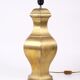 Neoclassical brass lamp large format design italy