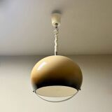 Italian 70s Gradient Brown Pendant in Methacrylate